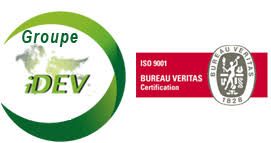 Groupe iDEV — Ingénierie-Conseil · ISO 9001 Bureau Veritas