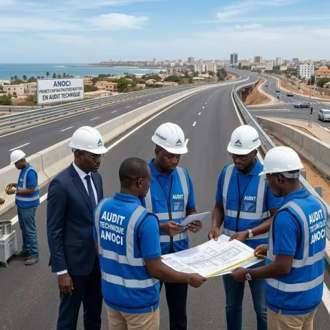 Audit technique des projets d’infrastructures routières réalisées dans le cadre de l’ANOCI